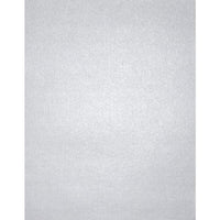 LUX, Papier cartonné 8 1/2 x 11 po, argenté métallique, 50/boîte (81211-C-78-50)-Offert en argenté métallique, qui est un ton argenté pur combiné avec un éclat métallique