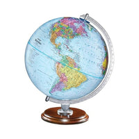 Replogle - Globe terrestre pour étudiants, globe de bureau bleu océan de 30,5 cm, avec métal et demi-méridien - Anglais-Commencez à explorer dès aujourd'hui — un incontournable pour tout enseignant ou étudiant, idéal pour tout bureau d'apprentissage, bureau, chambre d'enfant, étagère et salle de classe