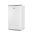 BLACK+DECKER - 3,2 pi³ Mini-frigo autonome avec congélateur, blanc-Compact et élégant : le design élégant et moderne - disponible en noir, en vinyle aspect inox et en blanc - est parfait pour les dortoirs universitaires, les bureaux, les garages, les bars à domicile, les petits appartements et les véhicules récréatifs