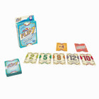 USAopoly - Flip 7-Jeu de cartes unique - Le jeu est empilé avec des multiples de chaque numéro, de douze 12, onze 11 et ainsi de suite, ainsi que des cartes d'action et de modification spéciales pour plus d'excitation