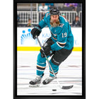 Joe Thornton San Jose Sharks - Toile encadree - 22" x 31"-Impression sur toile de qualité supérieure avec bordures enveloppées