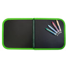 The Pencil Grip - Cahier d'activités réutilisable Daily Doodler - Couverture Animaux Sauvages, 4 Wonder Stix inclus-Comprend une pochette de voyage pour Wonder Stix.