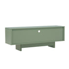 Manhattan Comfort - Meuble TV moderne Ella 59,1 po - Vert sauge-15,7 po L x 59,1 po l x 21,9 po H