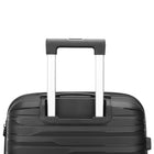TUCCI - Bagage d'enregistrement à coque rigide Lussore 24 po - Noirs-Conception extensible – Capacité d’emballage supplémentaire lorsque nécessaire. Ajoute de l’espace de rangement supplémentaire quand vous en avez besoin, parfait pour ramener des souvenirs