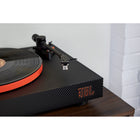 JBL - Spinner BT Platine Bluetooth - Noir/Orange-Dimensions du produit: 6,1 po H x 17,1 po l x 14,5 po P (155 mm H x 435 mm l x 368 mm P)
