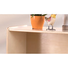Guidecraft - Meuble de rangement ouvert « EdQ Essentials » à 2 étagères, d’une hauteur de 76 cm - Fini bois naturel-Convient aux enfants âgés de 3 ans et plus