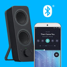 Logitech – Haut-parleurs Bluetooth Z207 pour ordinateur, noir-Dimensions : 9,49 x 3,54 x 4,88 po ; 2,2 lb