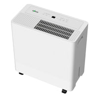 Ecohouzng - Déshumidificateur intelligent avec Wi-Fi et pompe de vidange - 10,4 L-Utilisez votre téléphone pour vérifier l'humidité et modifier les paramètres où que vous soyez grâce au Wi-Fi intégré