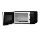 Commercial Chef - Four à micro-ondes de comptoir de 1,1 pi³ et 1 000 W - Noir-À emporter : ce petit micro-ondes vous permet de réchauffer des repas, des collations et des boissons si rapidement qu'il s'adapte à votre vie bien remplie. Notre micro-ondes vous permet de savourer de délicieux plats sans perdre de temps.