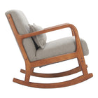 Zuo - Hady Chaise berçante - Gris-Garantie limitée de 3 ans