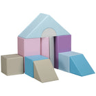 Soozier - Blocs de jeu souples - multicolores - ensemble de 11-Comprend onze blocs en mousse de formes différentes, stimulant à la fois l'imagination et la créativité 