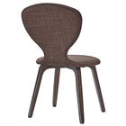 Modway - Tempest Restauration Fauteuil d’appoint - Brun noyer-Placage de noyer foncé à grain de noyer