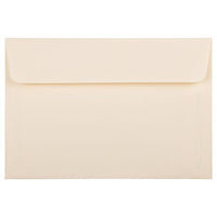 JAM Paper - Enveloppes d'invitation Strathmore A8 - 5,5 po x 8,125 po - vélin ivoire - 50/paquet (900783880I)-Enveloppes en papier vélin ivoire