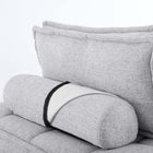 Modway - Saunter Touffe Tissu Chaise sans accoudoir - Gris clair-Capacité du poids de la chaise : 300 lb