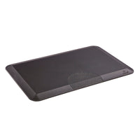 Safco - Tapis anti-fatigue mobile - 20 L x 30 D x 1 H po - Noir-Idéal pour les tapis à poils ras et les planchers durs