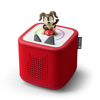 tonies - Mon Premier Coffret Toniebox 2 - Playtime Puppy - Rouge Couché De Soleil (Anglais Et Français)-Découvrez la Toniebox 2 - le lecteur audio conçu pour leurs petites mains, propulsé par leurs choix et créé pour les aider à grandir. La nouvelle génération de lecteur audio sans écran pour les enfants de 1 à 9 ans et plus, conçue pour favoriser le jeu autonome et stimuler l’imagination.