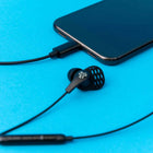 Jlab - Écouteurs filaires JBuds Pro USB-C - Noir-3 tailles d’embouts en gel de silicone souple.