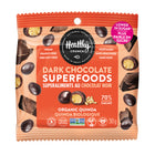 Healthy Crunch - Quinoa Chocolat Noir Superaliments, 50 unités x 40 grammes-Sans allergène