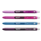 Paper Mate - Stylos gel InkJoy, couleurs Candy Pop, pointe moyenne (0,7 mm), rétractables, 4 unités-La pointe moyenne de 0,7 mm répartit magnifiquement l'encre.