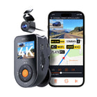 Vantrue - Caméra embarquée double S1 Pro MAX avant 4K arrière 2,5K avec carte SD 64 Go-Angles vision ultra larges 155° avant et 160° arrière réduisant angles morts et couvrant plus de route