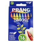 Prang- Crayons - taille standard - couleurs assorties - paquet de 16-Les crayons avec une formule unique pour une expérience plus sûre, plus fluide et plus colorée