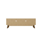 Manhattan Comfort - Meuble TV Marcus 70,86 po style Mid-Century Modern - Noir Mat-Assemblage à domicile requis Tout le matériel inclus