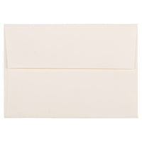 JAM Paper - Enveloppes d'invitation Strathmore A1 4 barres - 3,625 po x 5,125 po - Vergé blanc naturel - 50/paquet (900913182I)-Couleur blanche