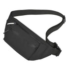 Nicci - Sac banane avec poche avant zippée - Noir-Compartiment à fermeture éclair sur le devant