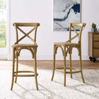 Modway - Gear Tabouret de comptoir - Naturel-7