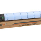 CET - Konica Minolta Bizhub C458/658/Develop ineo +458/+658/Olivetti d-Color MF-454/654 TN-514C/B1207 Cartouche de toner - Rendement Standard - Cyan-Couleur: Cyan