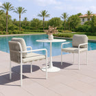 Zuo - Aite Chaise de salle à manger - Beige - Ensemble de 2-Supporte jusqu'à 225 lb
