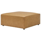 Modway - Mingle Cuir végane Ottoman - Tan-Ottoman moderne contemporain