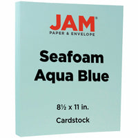 JAM Paper, Papier cart. mat 100 lb, 8 1/2 po l x 11 po H, bleu aqua, Paquet de 50-=VLOOKUP(A481,'[1] Feuille1'!$A:$B,2,FALSE)