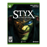 Styx Blades of Greed pour Xbox Series X-Styx prend les commandes en tant que chef, dirigeant son propre équipage à bord d’un zeppelin