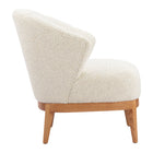 Zuo - Leque Fauteuil d’appoint - Beige fauve-Dimensions: 29,9 po L x 28,3 po L x 29,9 po H