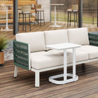 Zuo - Friss Table d’appoint - Blanc-Capacité de poids maximale: 110