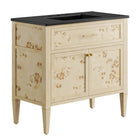 Modway - Elysian 36" Vanette de salle de bain - Burl noir-Vanité de salle de bain moderne
