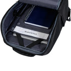 CHAMPS - Sac à dos Tech de la collection Onyx - Noir-Sangle de trolley en maille rembourrée pour les bagages à main