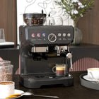 HOMCOM - Machine à espresso 15 bars avec mousseur à lait - noir-Un chauffe-tasse supérieur maintient votre café chaud de la première à la dernière gorgée