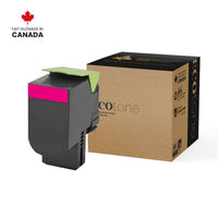 Ecotone - 70C1HM0 Remanufacturés Toner Cartridge - Magenta -Type : Réusinée EcoTone