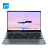 Lenovo - Chromebook Plus 14 po avec 1 an de Google AI Pro - Intel i3-N305 - 256 Go eMMC - 8 Go de RAM LPDDR5 - Chrome OS - Gris orage-Un partenaire de voyage intelligent et fiable