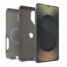 Otterbox - Étui Commuter avec aimants pour Samsung Galaxy S26 Ultra, Grey Comfort-Les bords surélevés protègent la caméra et l'écran.