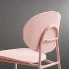 Modway - Palette Fauteuil d’appoint de salle à manger Ensemble de 2 - Rose-Livré entièrement assemblé