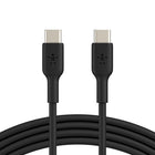 Belkin - Câble USB-C vers USB-C - 1 m - Noir -GRANDE COMPATIBILITÉ : Le câble Belkin BoostCharge est compatible avec les appareils Apple iPhone 15 Series, Samsung 23 et 22, Google Pixel 7 et 6 et autres appareils compatibles USB-C.