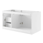 Modway - Vitality 36" Armoire de toilette de salle de bain (lavabo non inclus) - Blanc-Assemblée requise