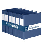 Davis Group Super économie, Reliure à anneaux ronds 2 po, paquet de 6 – Bleu Royal-3 Reliure À Anneaux