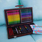 Art 101 - Dessiner et colorier le bois – Ensemble d'art de 106 pièces-Livré avec un livre de coloriage de 15 pages avec 8 pages à colorier et 7 pages vierges