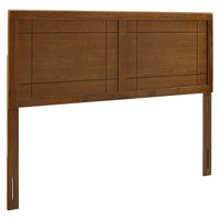 Modway - Archie Bois Tête de lit Queen, Noyer-Tête de lit en bois reine