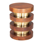 Zuo - Marigot Table d’appoint - Noyer-Bois de manguier riche apportant chaleur et caractère naturel
