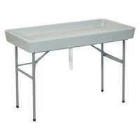 Work Smart  - Table à glace pliante pour boissons-Table à glace pliante à hauteur de la taille (32 po)